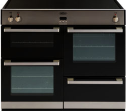 Belling DB4 100Ei Electric Induction Range Cooker - Stainless Steel